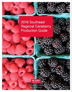 Cover photo for Caneberry Production Guide